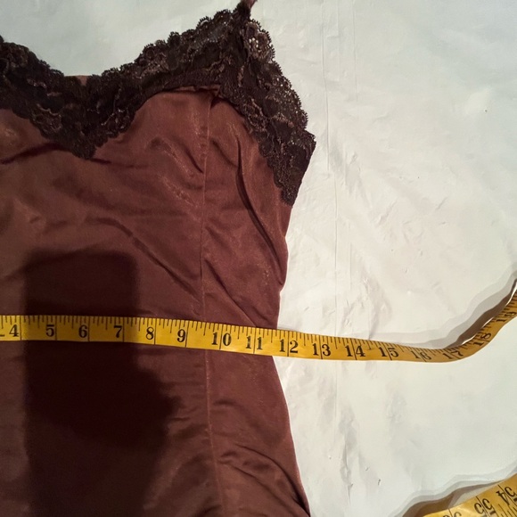 The Limited Brown cami with lace trim. Size small - Picture 7 of 10